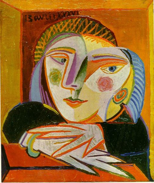 Pablo Picasso Classical Paintings Woman By The Window